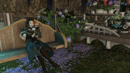 yard /tea