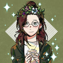 coffee flower crown