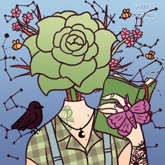 flower face